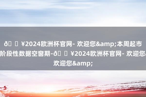 🔥2024欧洲杯官网- 欢迎您&本周起市集参加阶段性数据空窗期-🔥2024欧洲杯官网- 欢迎您&