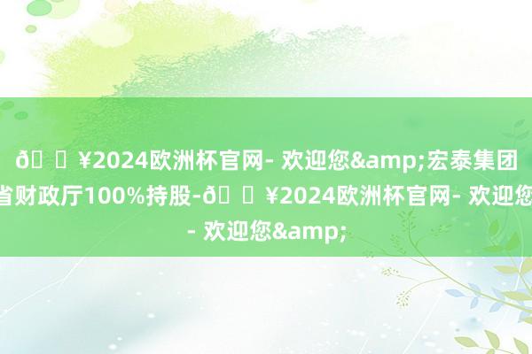🔥2024欧洲杯官网- 欢迎您&宏泰集团由湖北省财政厅100%持股-🔥2024欧洲杯官网- 欢迎您&